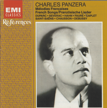 CHARLES PANZERA - "FRENCH Songs" CDH 7 64254 2