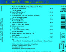 JUSSI BJORLING - ' The Pearlfishers Duet' - - GD87799