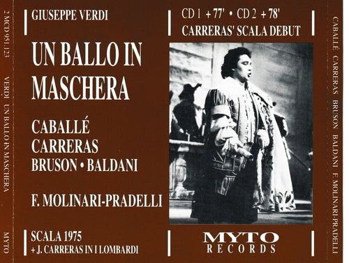 VERDI - Un Ballo In Maschera - 2MCD 951.223