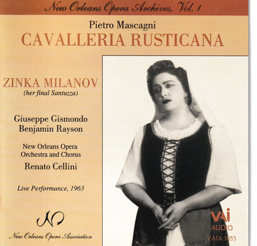 MASCAGNI - Cavalleria Rusticana - VAIA 1053