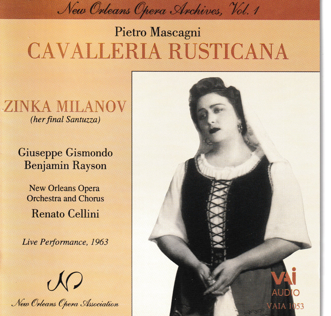 MASCAGNI - Cavalleria Rusticana - VAIA 1053