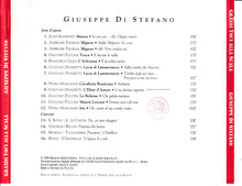 GIUSEPPE DI STEFANO - Grandi Voci Alla Scala - GVS 003