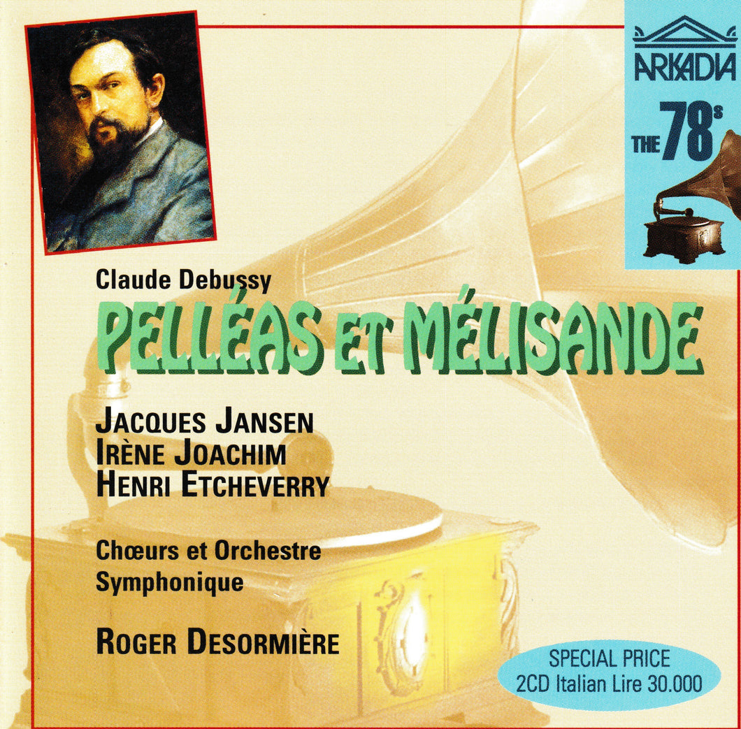 DEBUSSY - Palleas et Melisande - 2CD 78018