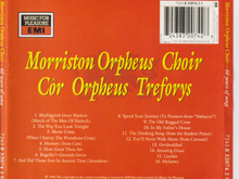 Morriston Orpheos Choir = MFP CD 002