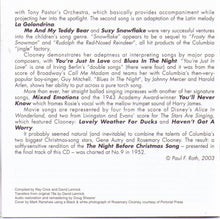 ROSEMARY CLOONEY "Tenderly" CD AJA 5460