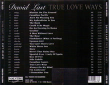 DAVID LAST 'True Love Ways' CDTS 162