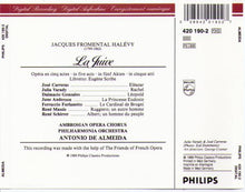 JOSE CARRERAS "La Juive" 3cd-420 190-2