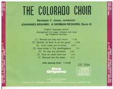 THE COLORADO CHOIR - Pro Organo CD 7030