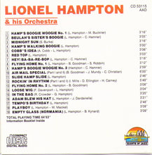 Lionel Hampton & his Orchestra - CD 53115