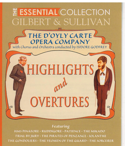 GILBERT & SULLIVAN 'Essential Collection' AVC 995 - 2-cd Set