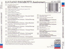 LUCIANO PAVAROTTI "Anniversary" 417 362-2