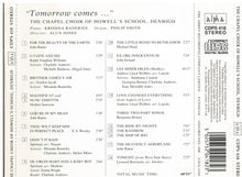 "TOMORROW COMES..." - CDPS 418