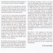 HELGE ROSWAENGE - "The Dane With The High D" - CDBP 9728