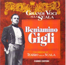 BENIAMINO GIGLI 'Grandi Voci alla Scala' GVS 01