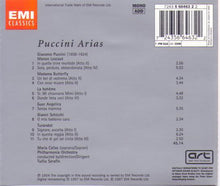 MARIA CALLAS 'Puccini Arias' 5 66463 2