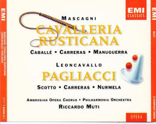 JOSE CARRERAS "Cav/Pag" 2cd-7 63650 2