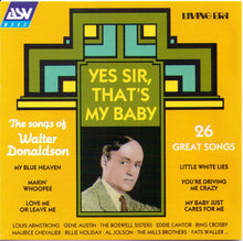 "YES SIR, THAT'S MY BABY" Various Artists CD AJA 5206