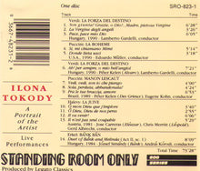 ILONA TOKODY - A Portrait of the Artist - SRO-823