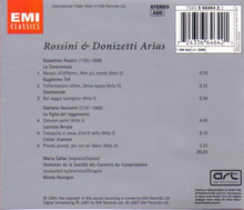 MARIA CALLAS 'Rossini & Donizetti Arias' 5 66464 2