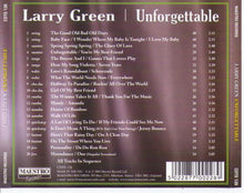 LARRY GREEN 'Unforgettable' CDTS 126