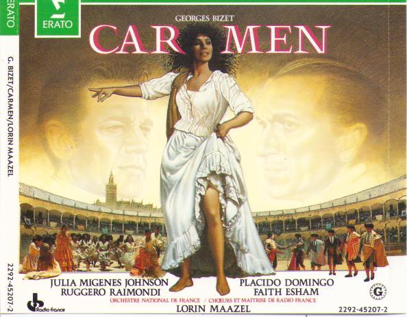 PLACIDO DOMINGO 'Carmen' 2292-45207-2 (3-cd Set)