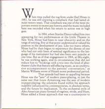 EARL HINES plays Duke Ellington - 2-CD-NW-361/2