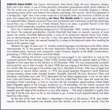 AMELITA GALLI-CURCI "Lo! Here The Gentle Lark" CD AJA 5201