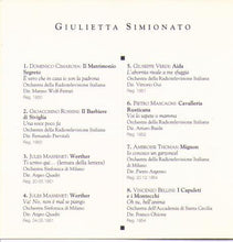 GIULIETTA SIMIONATO 'Grandi Voci alla Scala' GVS 08