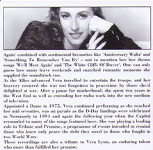 VERA LYNN "Sincerely Yours" PLAT CD 158