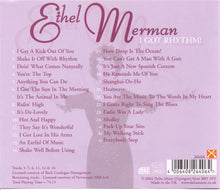 ETHEL MERMAN "I Got Rhythm" CD 26406