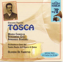 TOSCA - Gigli/Caniglia/Borgioli 2CD 78025 (2-cd Set)