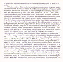 THE BIG BEAUTIFUL MALE VOICE - CDMOIR 572