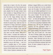 NIGEL OGDEN "Gala Night" GRCD 129