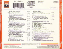 PLACIDO DOMINGO 'Opera Arias' 4 79555 2