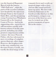 JOAN SUTHERLAND 'Gli Ugonotti' - 3-CD GL 100.604