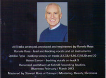 RONNIE ROSS "Instrumentally Yours" - CDTS 206