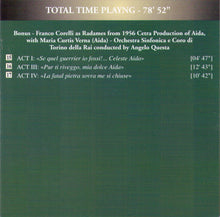 FRANCO CORELLI " Verismo Arias" URN 22.319