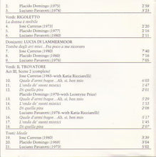 CARRERAS / DOMINGO / PAVAROTTI "Primi Tenori" 2-cd SRO 835-2