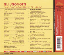 JOAN SUTHERLAND 'Gli Ugonotti' - 3-CD GL 100.604