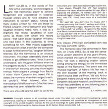 LARRY ADLER - Album - 5 65466 2