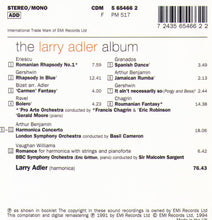 LARRY ADLER - Album - 5 65466 2