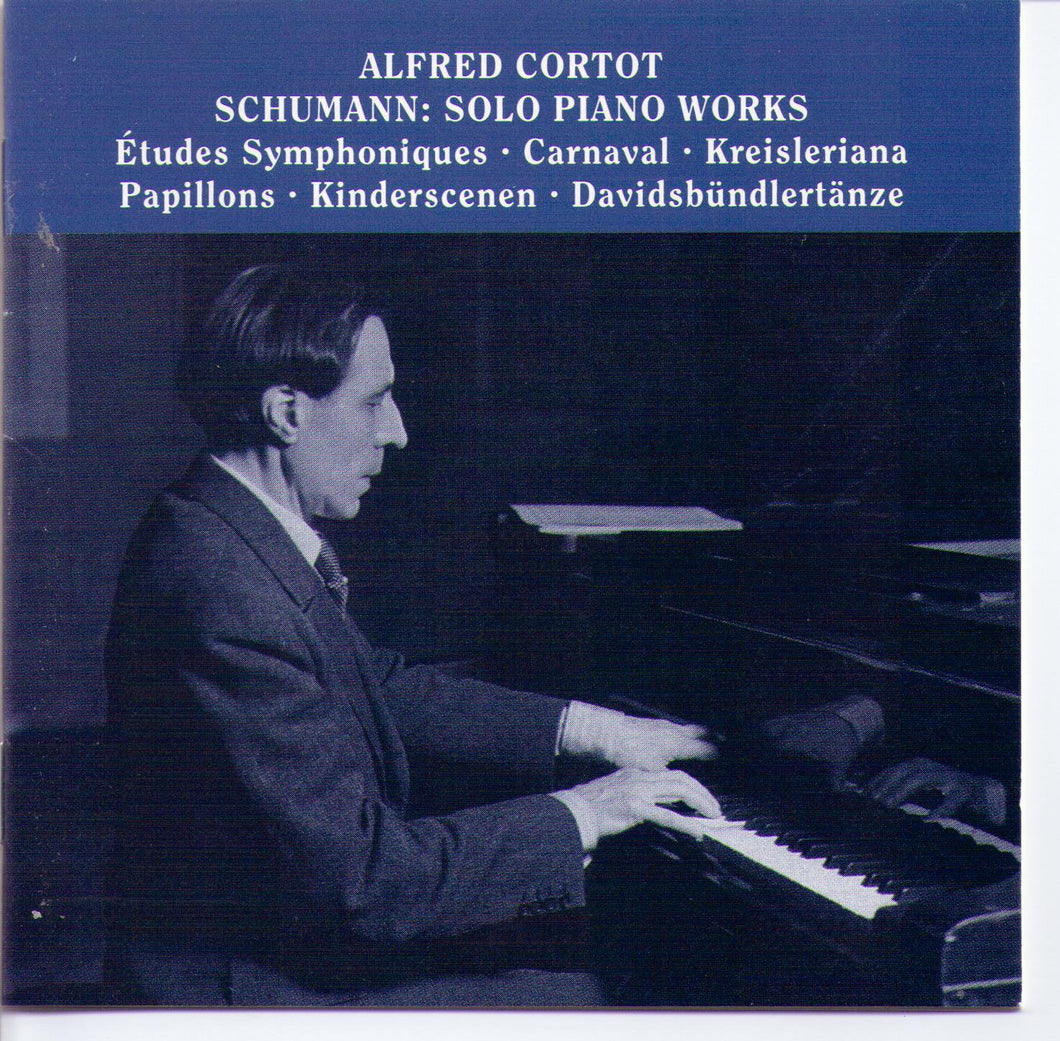 Alfred Cortot: Schumann - 2-CD-MACD858 (2)