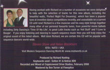 RICHARD KEELING 'A perfect night' CDTS 158