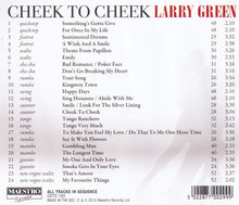 LARRY GREEN "Cheek to Cheek" CDTS 193