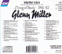 GLENN MILLER "String of Pearls" CD AJA 5109