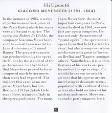 JOAN SUTHERLAND 'Gli Ugonotti' - 3-CD GL 100.604