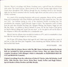 JOHNNY MERCER "Pardon My Southern Accent" CDHD 203