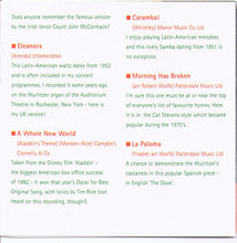 ROBERT WOLFE "While The Music Plays On" GRCD 65