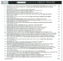 GREAT TENORS 'The Essential Collection' 2-CD AVC 891 ($29.95 Post Free)