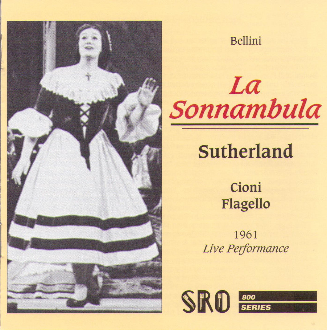 JOAN SUTHERLAND 'La Sonnambula' - 2-CD-SRO 841